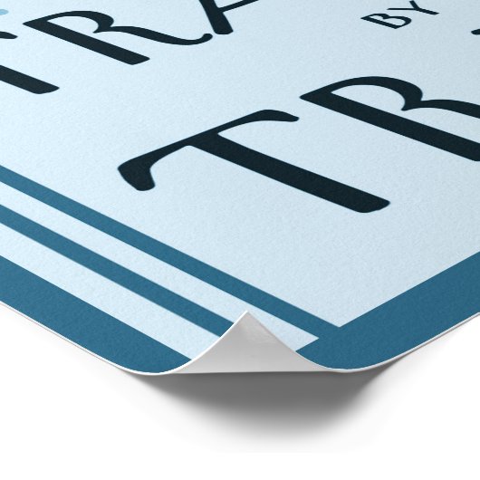 stijlvol deco-reisaffiche afdrukken poster (Hoek)