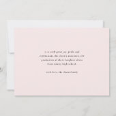 Stijlvol deed ze het! Script-Afstuderen foto Aankondiging (Achterkant)