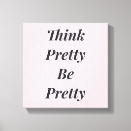 Stijlvol denk  om  canvas te zijn