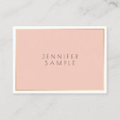 Stijlvol design elegant stijlvol, modern visitekaartje (Voorkant)