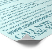 Stijlvol design, EMT, Paramedic Advert Poster (Hoek)