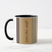 Stijlvol design in strips mok (Links)