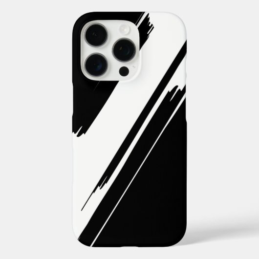 Stijlvol design in zwart-wit Case-Mate iPhone case (Achterkant)