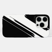 Stijlvol design in zwart-wit Case-Mate iPhone case (Achterkant (horizontaal))