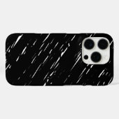 Stijlvol design in zwart-wit Case-Mate iPhone case (Achterkant (horizontaal))