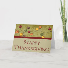 Stijlvol design met alle fris: Happy Thanksgiving Feestdagen Kaart