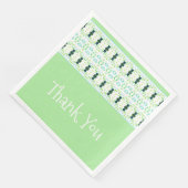 Stijlvol design met Blauwgroen Servet (Hoek)