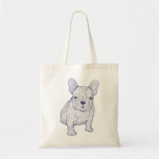 Stijlvol design met coole hond tote bag
