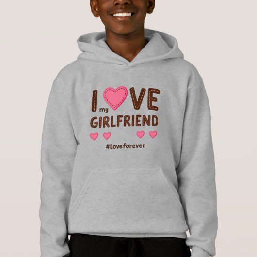 Stijlvol design met liefdevolle harten (Voorkant)