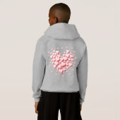 Stijlvol design met liefdevolle harten (Achterkant volledig)