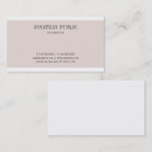 Stijlvol design met professioneel stijlvol design visitekaartje (Voorkant / Achterkant)