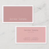 Stijlvol  design met stijlvol, modern salon visitekaartje (Voorkant / Achterkant)