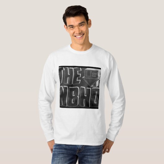 Stijlvol design met woorden en letters t-shirt (Voorkant volledig)