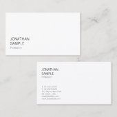 Stijlvol design Moderne tapecolade Professional Visitekaartje (Voorkant / Achterkant)