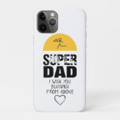 Stijlvol design "SUPER DAD", persoonlijke wensen Case-Mate iPhone Case (Achterkant)