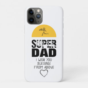 Stijlvol design "SUPER DAD", persoonlijke wensen Case-Mate iPhone Case