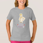 Stijlvol design voor meisjes t-shirt (Voorkant)