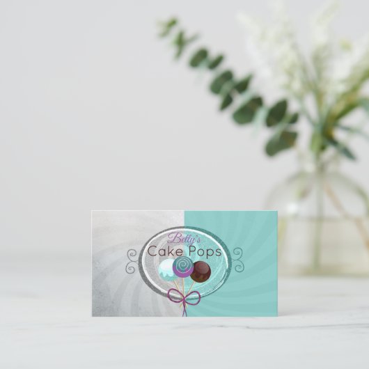 Stijlvol design voor Pop Visitekaartje (Staand voorkant)