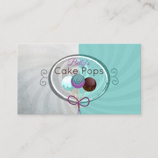 Stijlvol design voor Pop Visitekaartje (Voorkant)