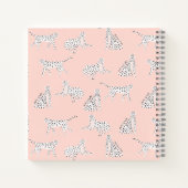 Stijlvol dierpatroon notitieboek (Achterkant)