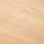 Stijlvol doen we nog steeds bruiloft gelofte verni acryl uitnodigingen (Laagn)