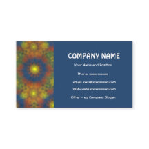 Stijlvol donkerblauw Visitekaartje