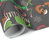 Stijlvol donkergrijs Trend Sixty Seven / 67 Cadeaupapier (Rol Hoek)