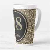 Stijlvol door jaar speciale verjaardag mok cadeau (Rechterhoek)