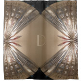 Stijlvol, dramatisch showgordijn douchegordijn (Voorkant)