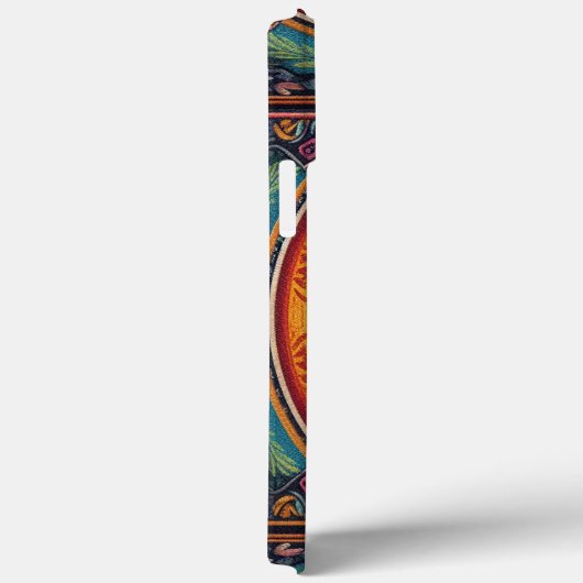 Stijlvol Duits Herder Hond Kleurrijk Lijst Case-Mate iPhone Case (Achterkant / Rechts)