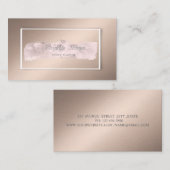 Stijlvol, eenvoudig, Lijst, verflijn Visitekaartje (Voorkant / Achterkant)