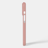 Stijlvol Eenvoudig Roze Zakelijk Bedrijfslogo Appl Case-Mate iPhone Case (Achterkant / Links)