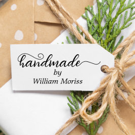 Stijlvol eenvoudig schrift handgemaakt door bedrij cadeaulabel