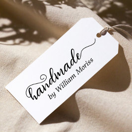 Stijlvol eenvoudig script handgemaakt door het bed  zelfinktende stempel