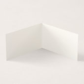 Stijlvol, eenvoudig wit minimalistisch visitekaartje (Binnen)