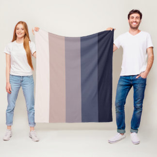 Stijlvol, eigentijds, gepolijst en aanpasbaar fleece deken