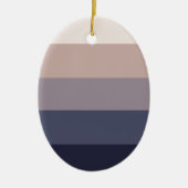 Stijlvol, eigentijds, gepolijst en aanpasbaar keramisch ornament (Voorkant)