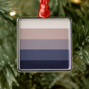 Stijlvol, eigentijds, gepolijst en aanpasbaar metalen ornament