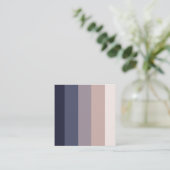 Stijlvol, eigentijds, gepolijst en aanpasbaar vierkante visitekaartje (Staand voorkant)