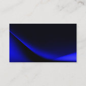 Stijlvol elegant blauw modern indrukwekkend tiendy visitekaartje (Achterkant)