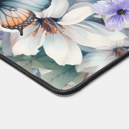 Stijlvol & Elegant Bloemen & Vlinders Bureaumat (Hoek)