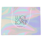  stijlvol, elegant chick holografisch groot cadeauzakje (Voorkant)