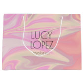  stijlvol, elegant chick holografisch groot cadeauzakje (Voorkant)