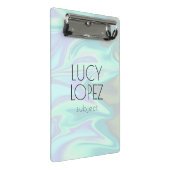  stijlvol, elegant chick holografisch mini klembord (Schuin)