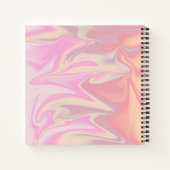 stijlvol, elegant chick holografisch notitieboek (Achterkant)