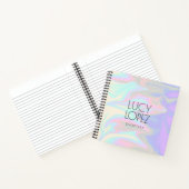  stijlvol, elegant chick holografisch notitieboek (Binnen)