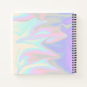  stijlvol, elegant chick holografisch notitieboek (Achterkant)