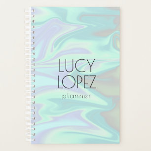 stijlvol, elegant chick holografisch planner