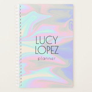 stijlvol, elegant chick holografisch planner