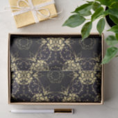 Stijlvol elegant Faux Gold en zwart Patroon Tissuepapier (Geschenk)